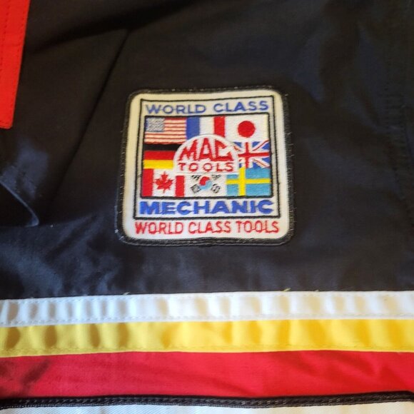 Vintage Mac Tools Mens Collar Shirt  M  Mechanic Racing - Picture 7 of 14